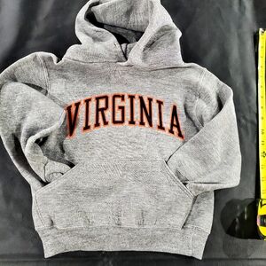 90s russell athletic hoodie Youth Small Virginia 4-5